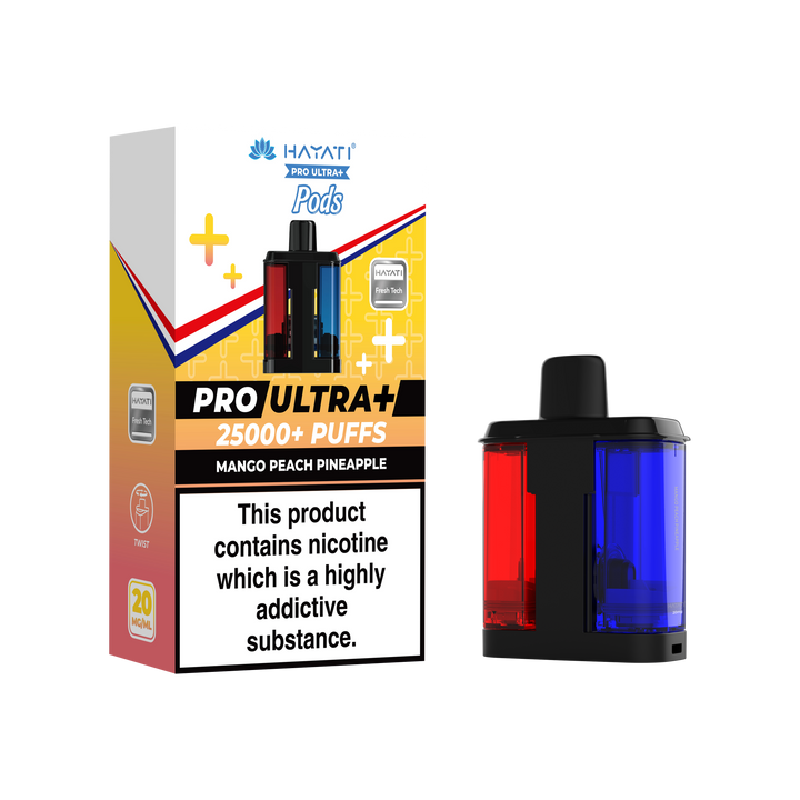 Hayati® Pro Ultra+ 25K Prefilled Pods (20mg)