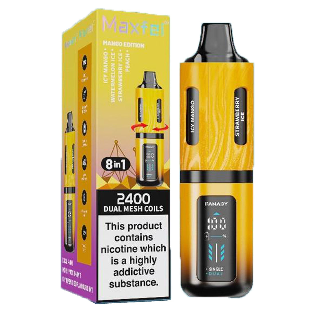 Maxfel® Legend 2400 Vape (20mg)