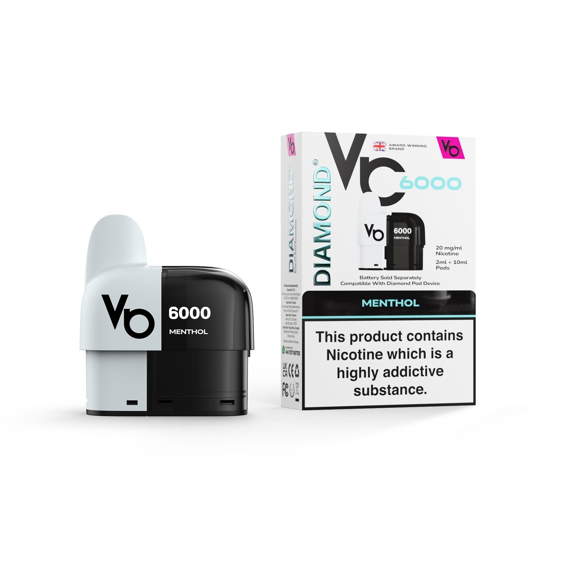 Diamond® 6000 Prefilled Pods (20mg)