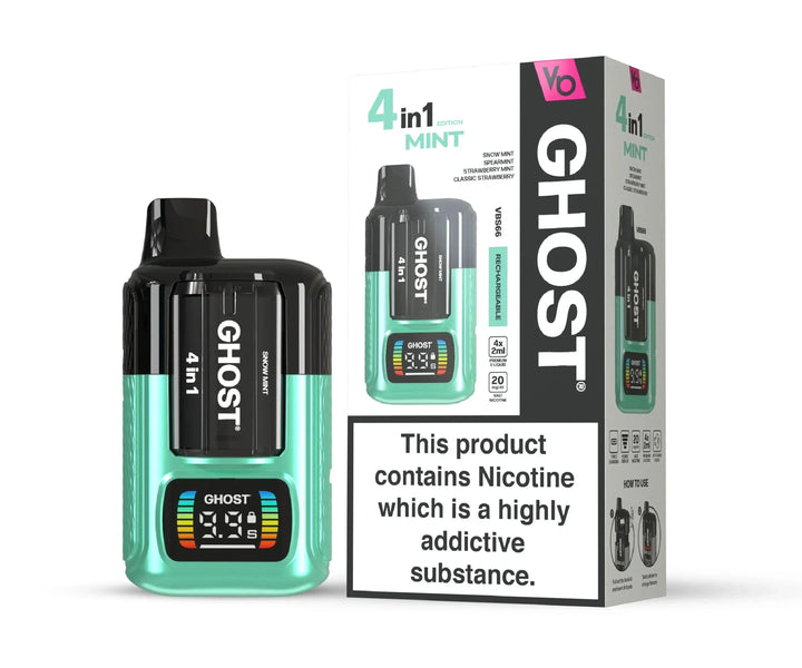 Ghost® VBS66 4in1 Reusable Vape Kit (20mg)
