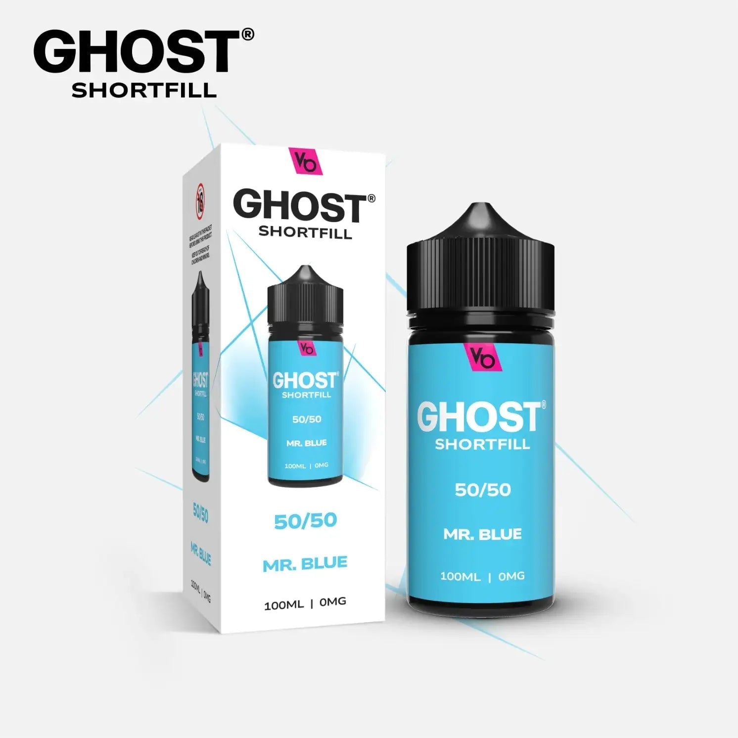 Ghost® Shortfill 100ml 50/50 (0mg)