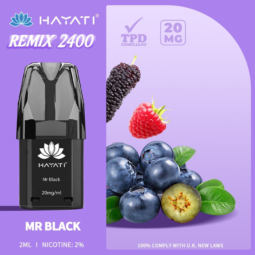 Hayati Remix 2400 Pods 20MG