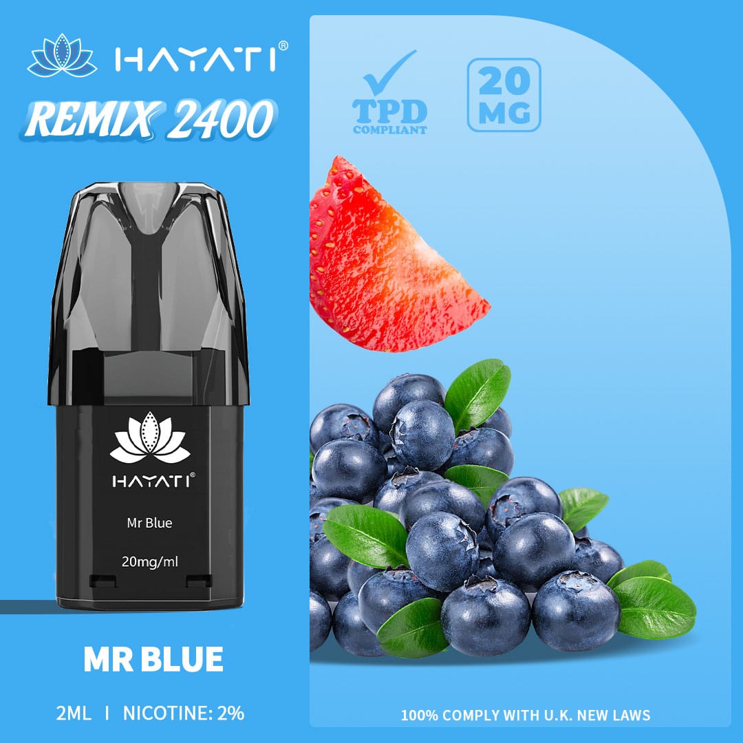 Hayati Remix 2400 Pods 20MG
