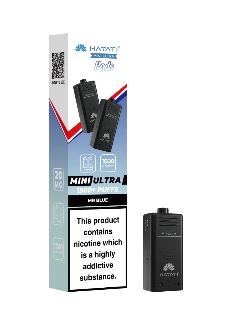 Hayati® Mini Ultra 1500+ Prefilled Pods (20mg)