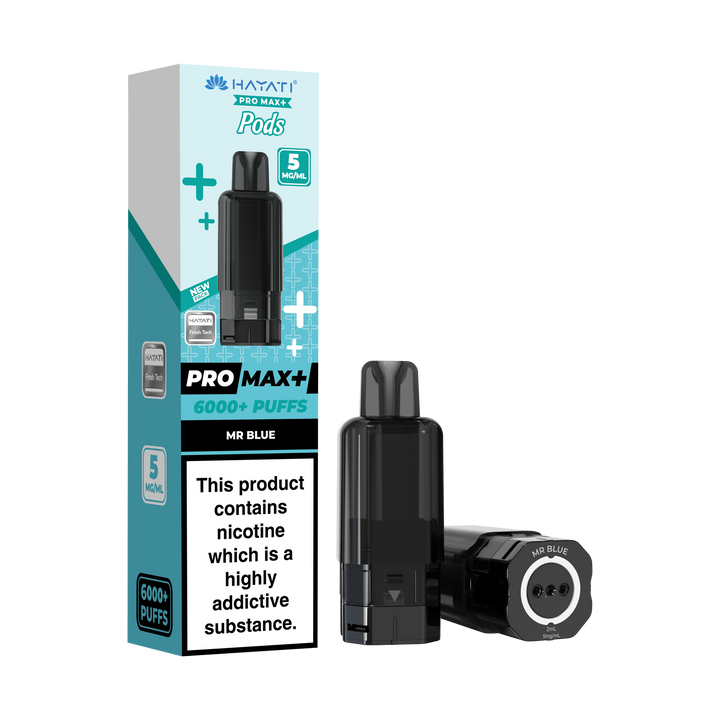 Hayati® Pro Max+ 6000+ Pods (5mg)