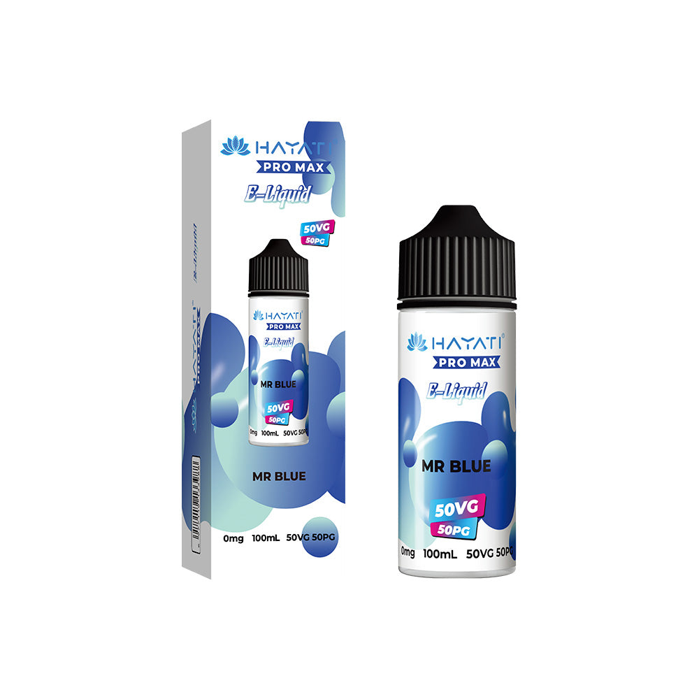 Hayati® Pro Max Shortfill 100ml 50VG/50PG (0mg)