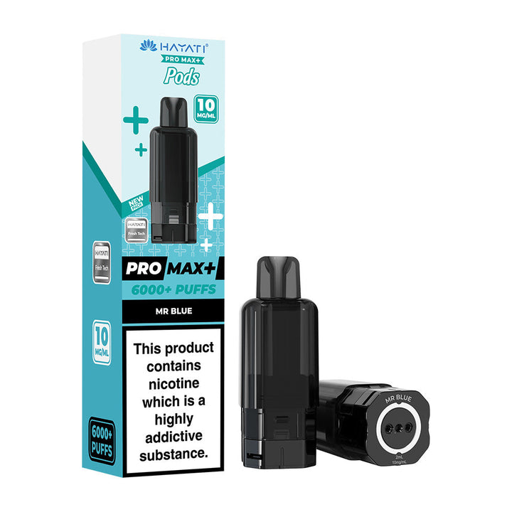 Hayati® Pro Max+ 6000+ Pods (10mg)