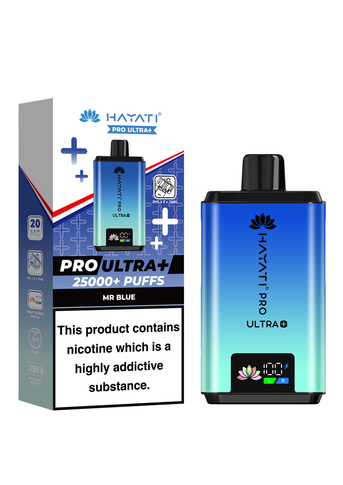 Hayati® Pro Ultra+ Reusable Kit (20mg)