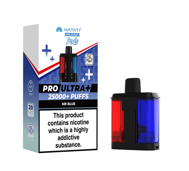 Hayati® Pro Ultra+ 25K Prefilled Pods (20mg)