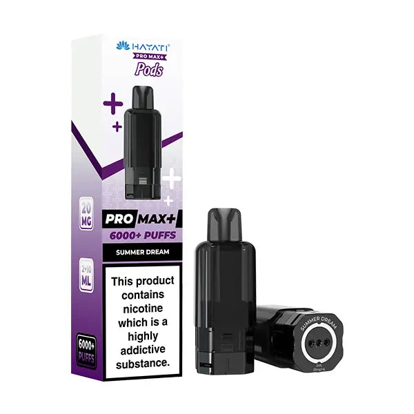 Hayati® Pro Max+ 6000+ Pods (20mg)