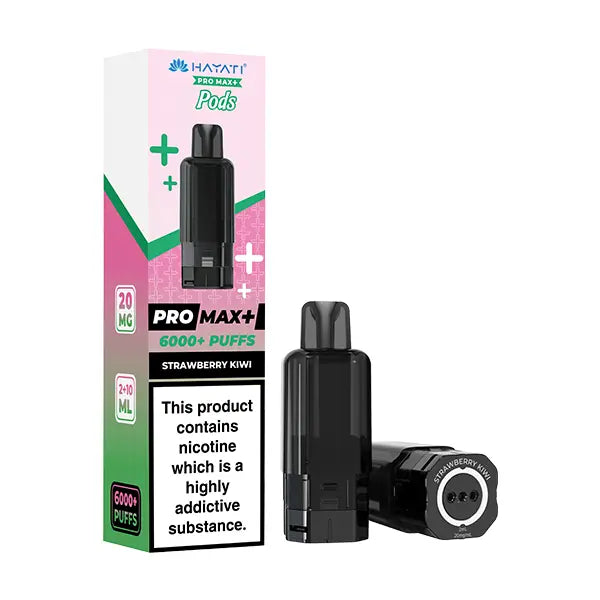 Hayati® Pro Max+ 6000+ Pods (20mg)