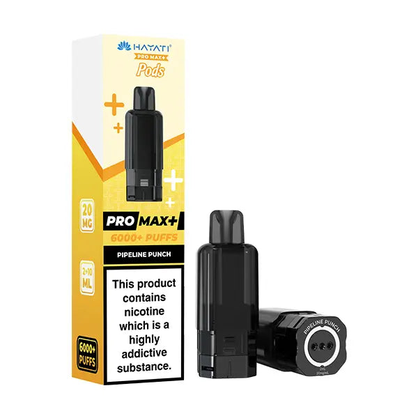 Hayati® Pro Max+ 6000+ Pods (20mg)