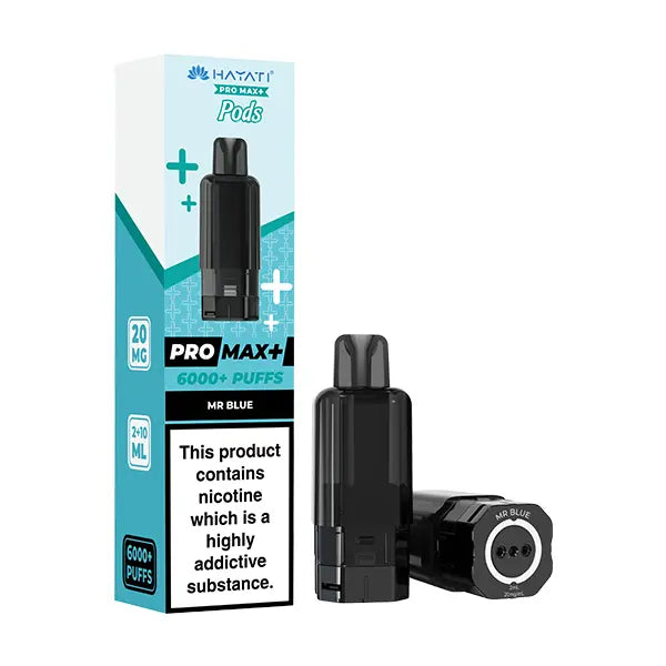Hayati® Pro Max+ 6000+ Pods (20mg)