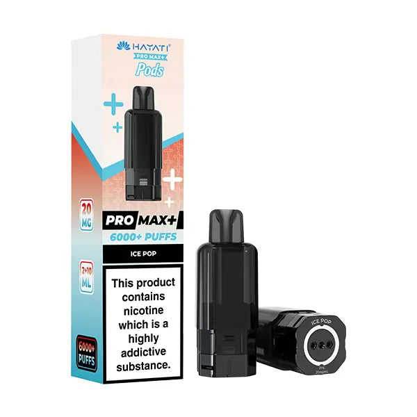 Hayati® Pro Max+ 6000+ Pods (20mg)