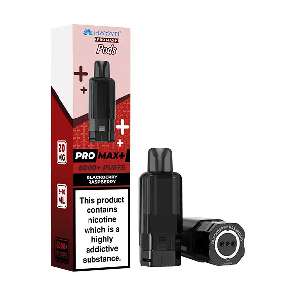 Hayati® Pro Max+ 6000+ Pods (20mg)