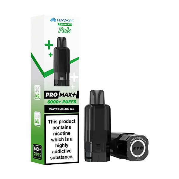 Hayati® Pro Max+ 6000+ Pods (20mg)