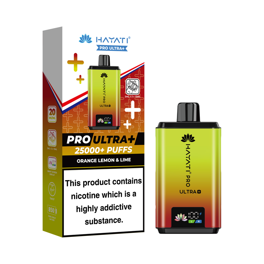 Hayati® Pro Ultra+ Reusable Kit (20mg)