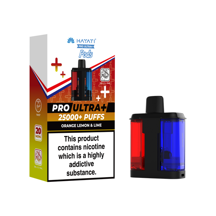 Hayati® Pro Ultra+ 25K Prefilled Pods (20mg)