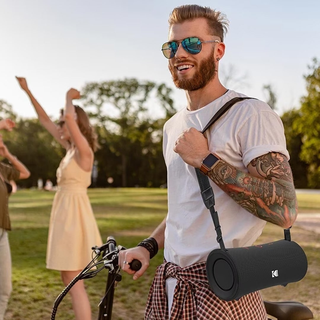 IPX7 Portable Wireless Speaker Black - PWS-2257