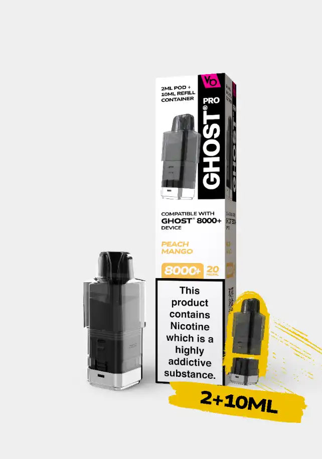 Ghost® 8000+ Prefilled Pods (20mg)