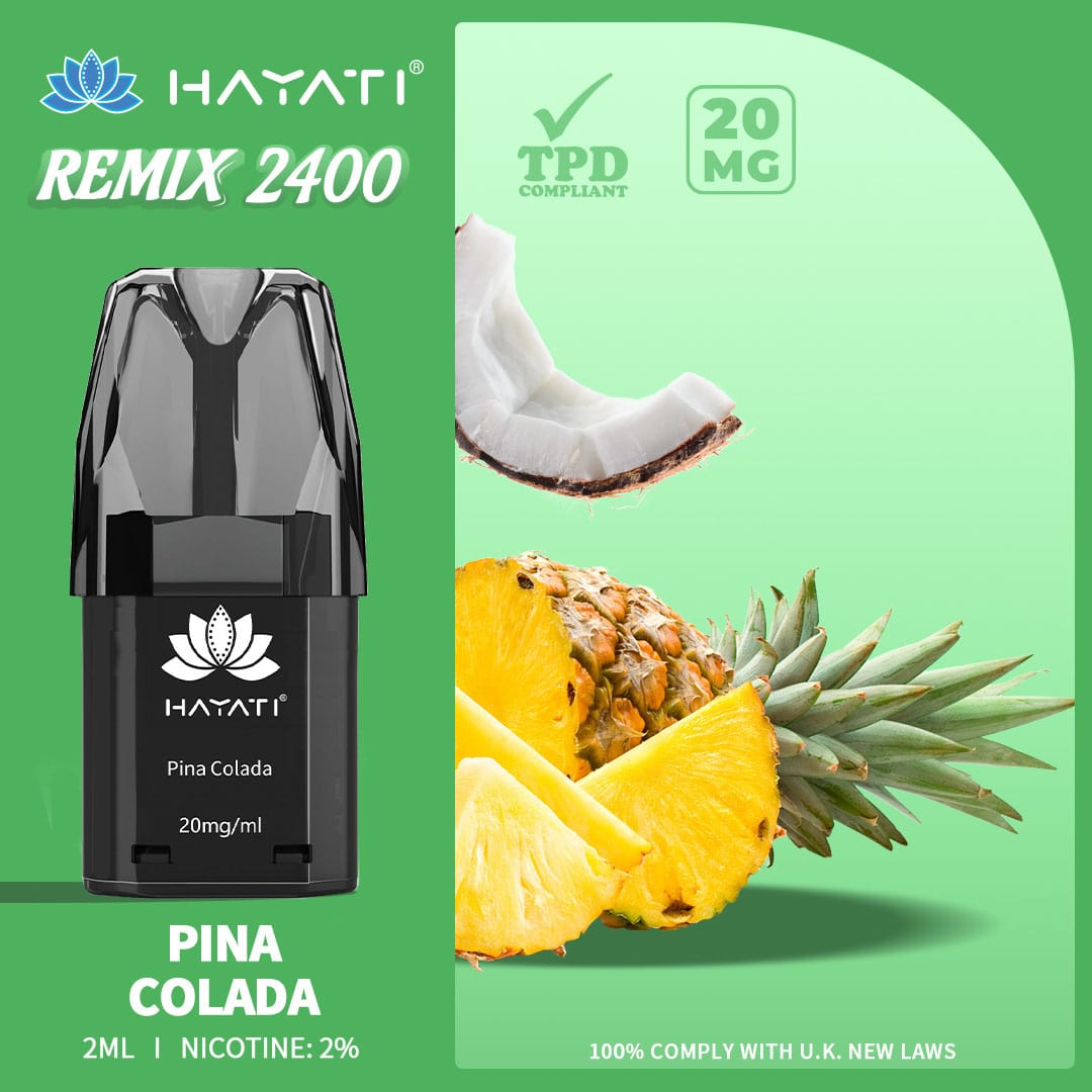 Hayati Remix 2400 Pods 20MG