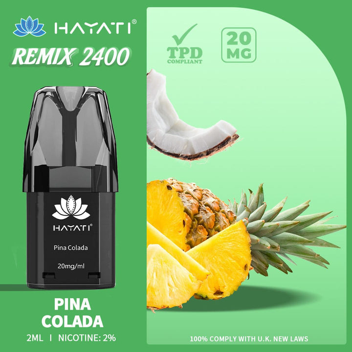 Hayati® Remix 2400 Pods (20mg)