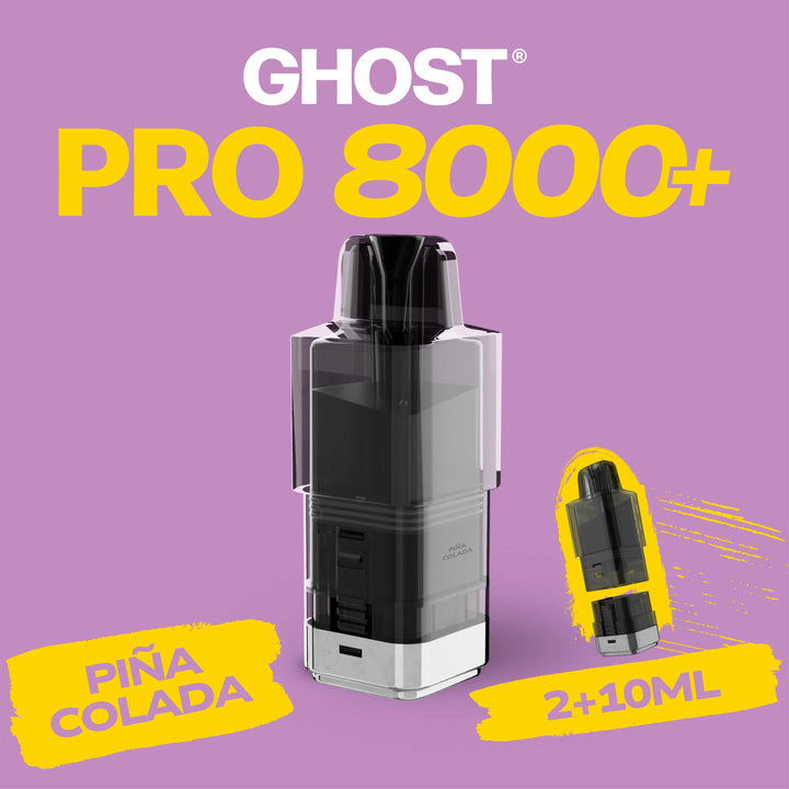 Ghost Pro 8000+ 2ml Pods