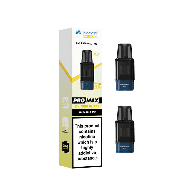 Hayati® Pro Max S1 1000+ Prefilled Pods (20mg)