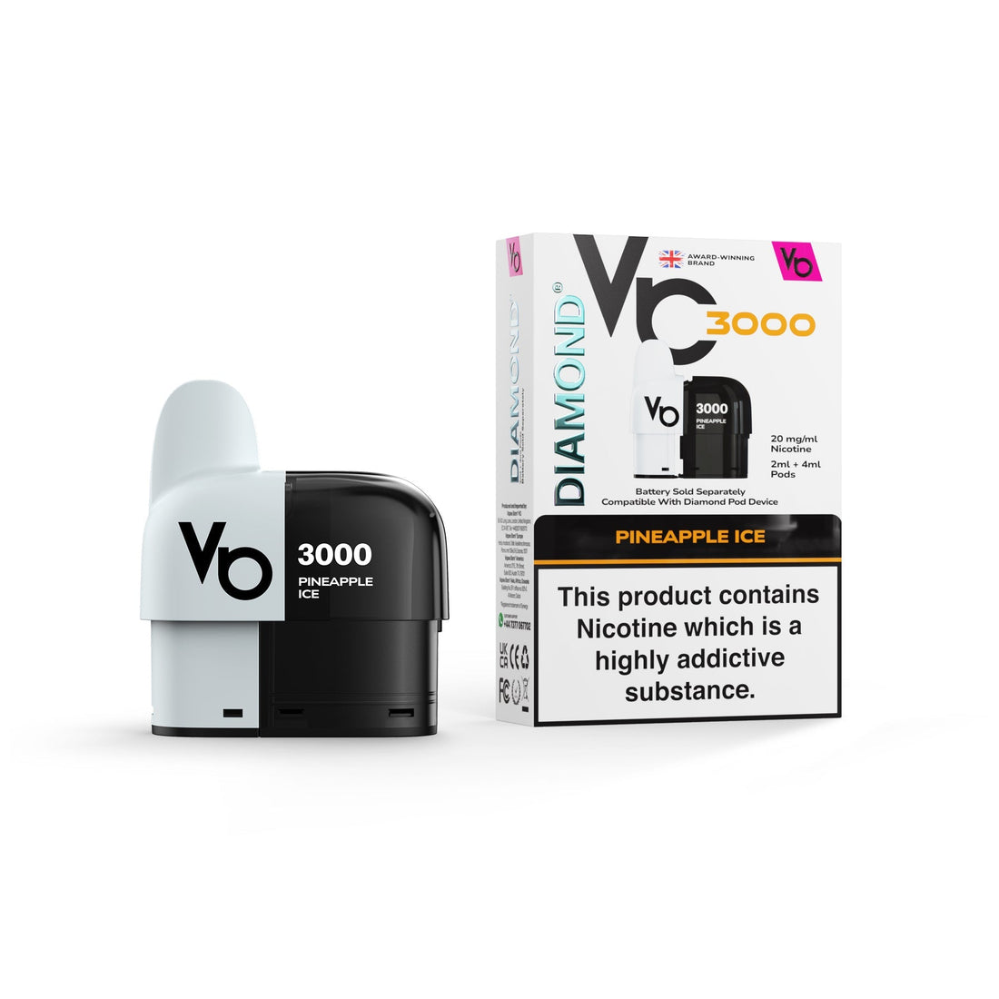 Vapes Bars Diamond 3K Pod (Germany)
