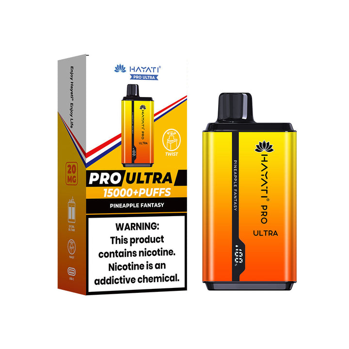Hayati Pro Ultra 15000+ Puff 0MG