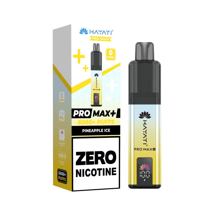 Hayati® Pro Max 6000 Plus Vape Kit ZERO (0mg)