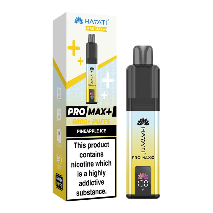 Hayati PRO MAX+ 6000+ Kits - Pack of 10