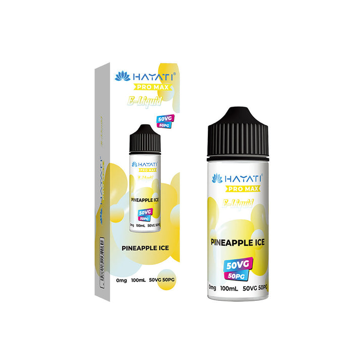 Hayati® Pro Max Shortfill 100ml 50VG/50PG (0mg)