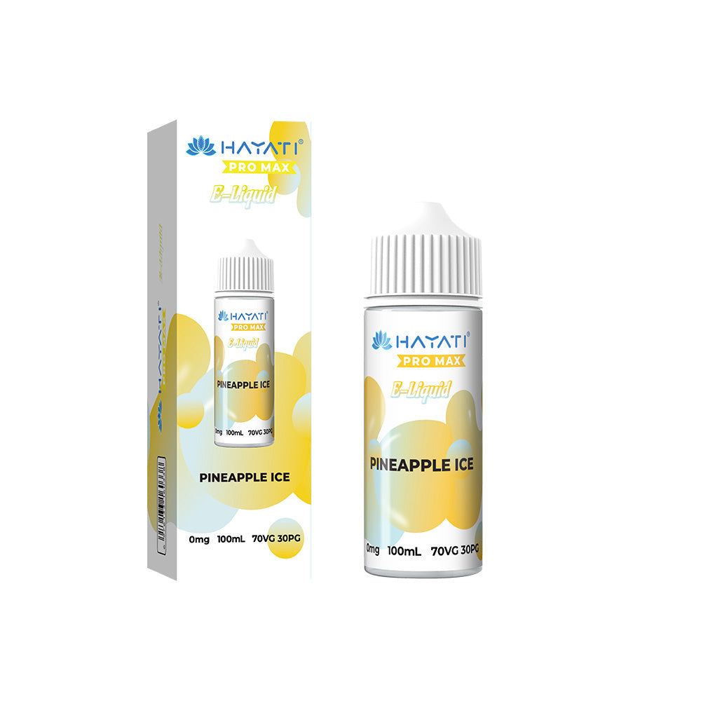 Hayati® Pro Max Shortfill 100ml 70VG/30PG (0mg)