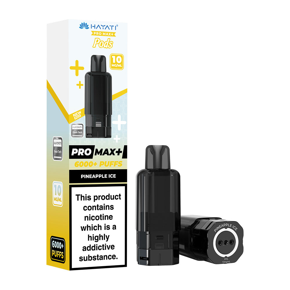 Hayati® Pro Max+ 6000+ Pods (10mg)