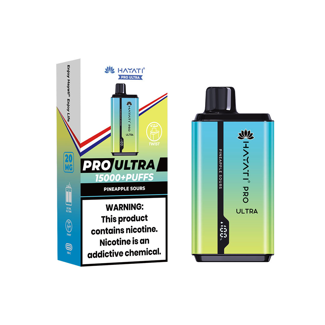 Hayati Pro Ultra 15000+ Puff 0MG