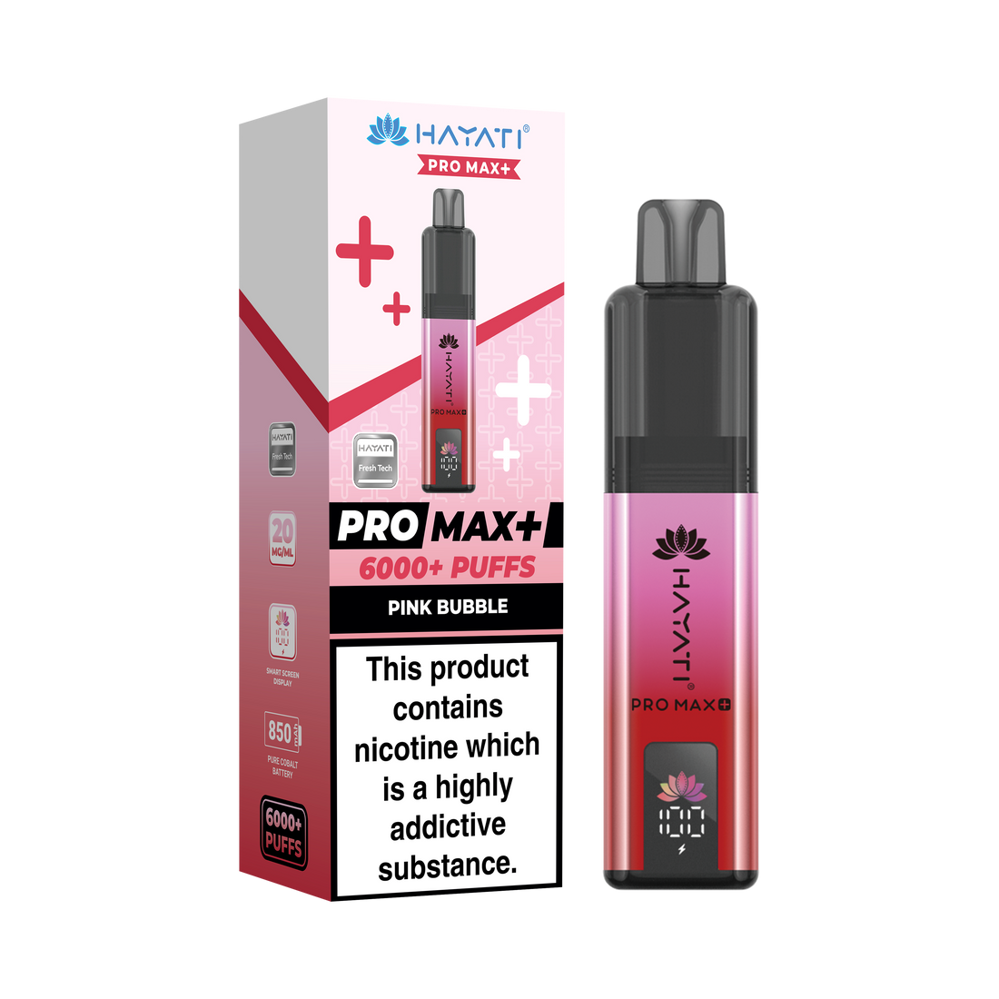 Hayati® Pro Max+ 6000+ Vape Kit (20mg)