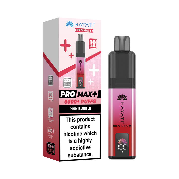 Hayati® Pro Max+ 6000+ Vape Kit (10mg)