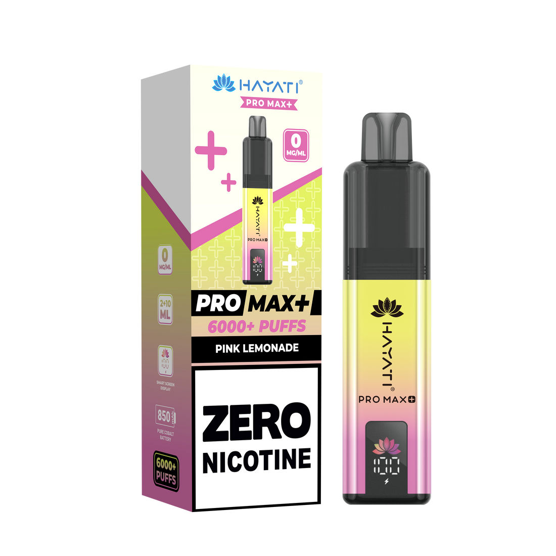 Hayati® Pro Max 6000 Plus Vape Kit ZERO (0mg)