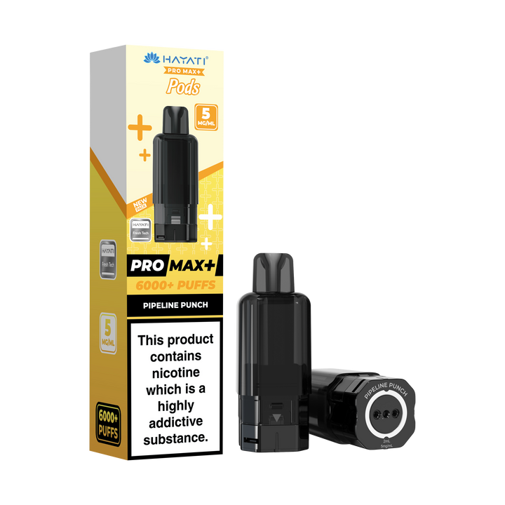 Hayati® Pro Max+ 6000+ Pods (5mg)