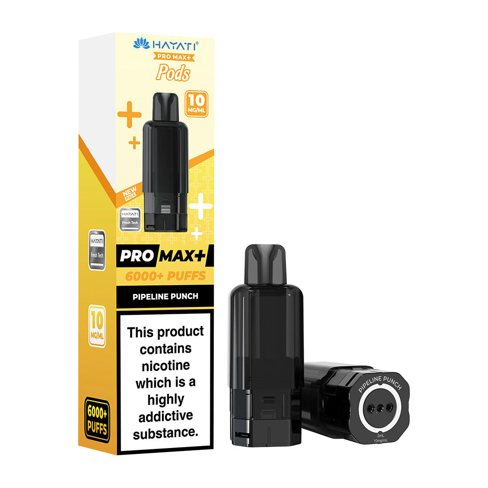 Hayati® Pro Max+ 6000+ Pods (10mg)