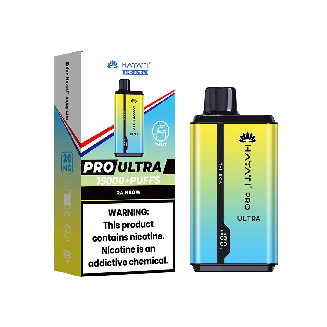 Hayati Pro Ultra 15000+ Puff 0MG