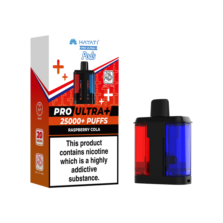 Hayati® Pro Ultra+ 25K Prefilled Pods (20mg)