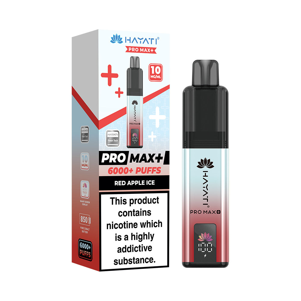 Hayati® Pro Max+ 6000+ Vape Kit (10mg)
