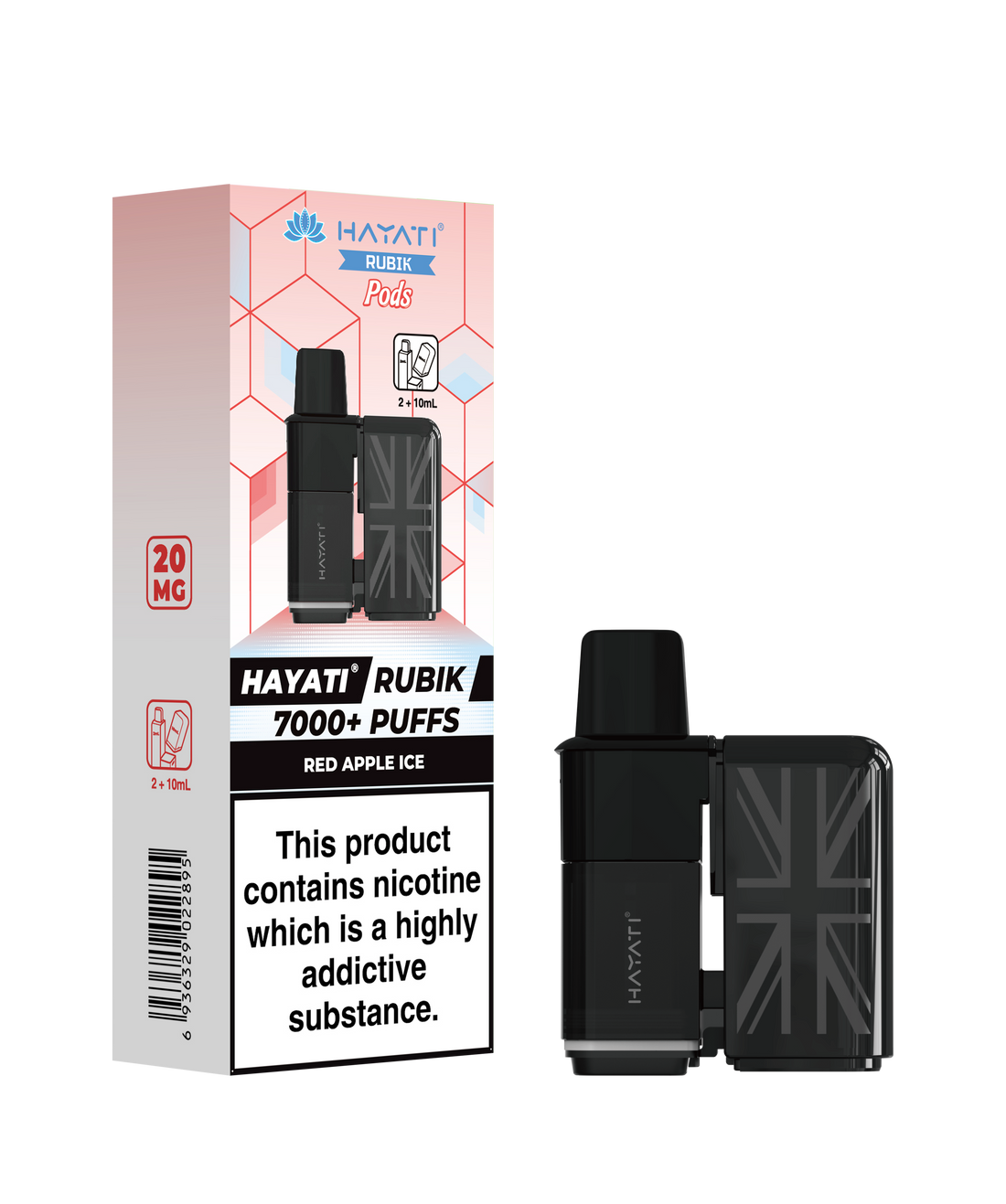 Hayati® Rubik Refillable Pods (20mg)