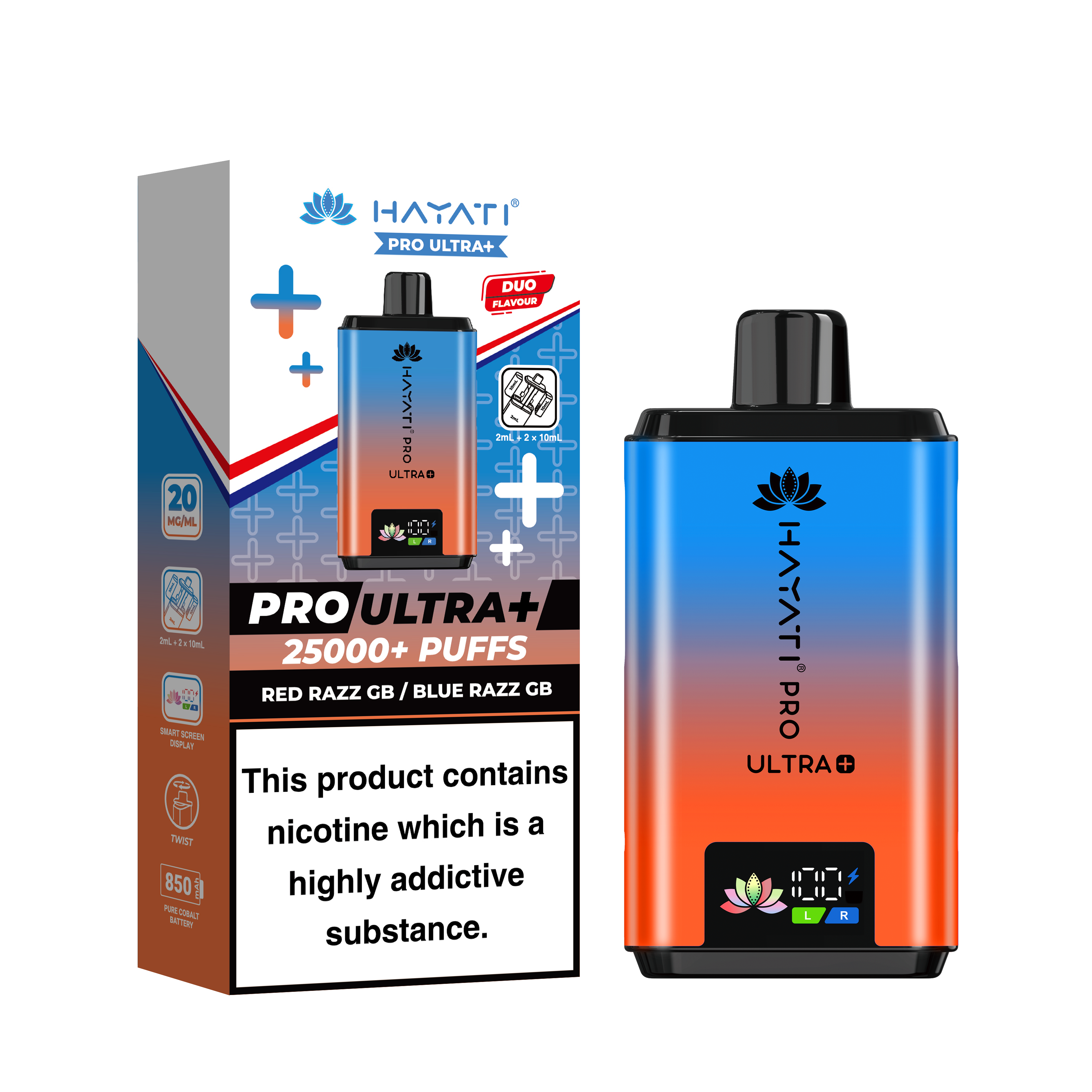 Hayati® Pro Ultra+ Reusable Kit (20mg)