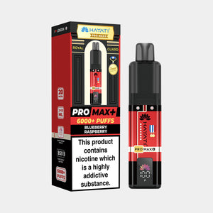 Hayati® Pro Max+ 6000+ Vape Kit Souvenir Edition England (20mg)