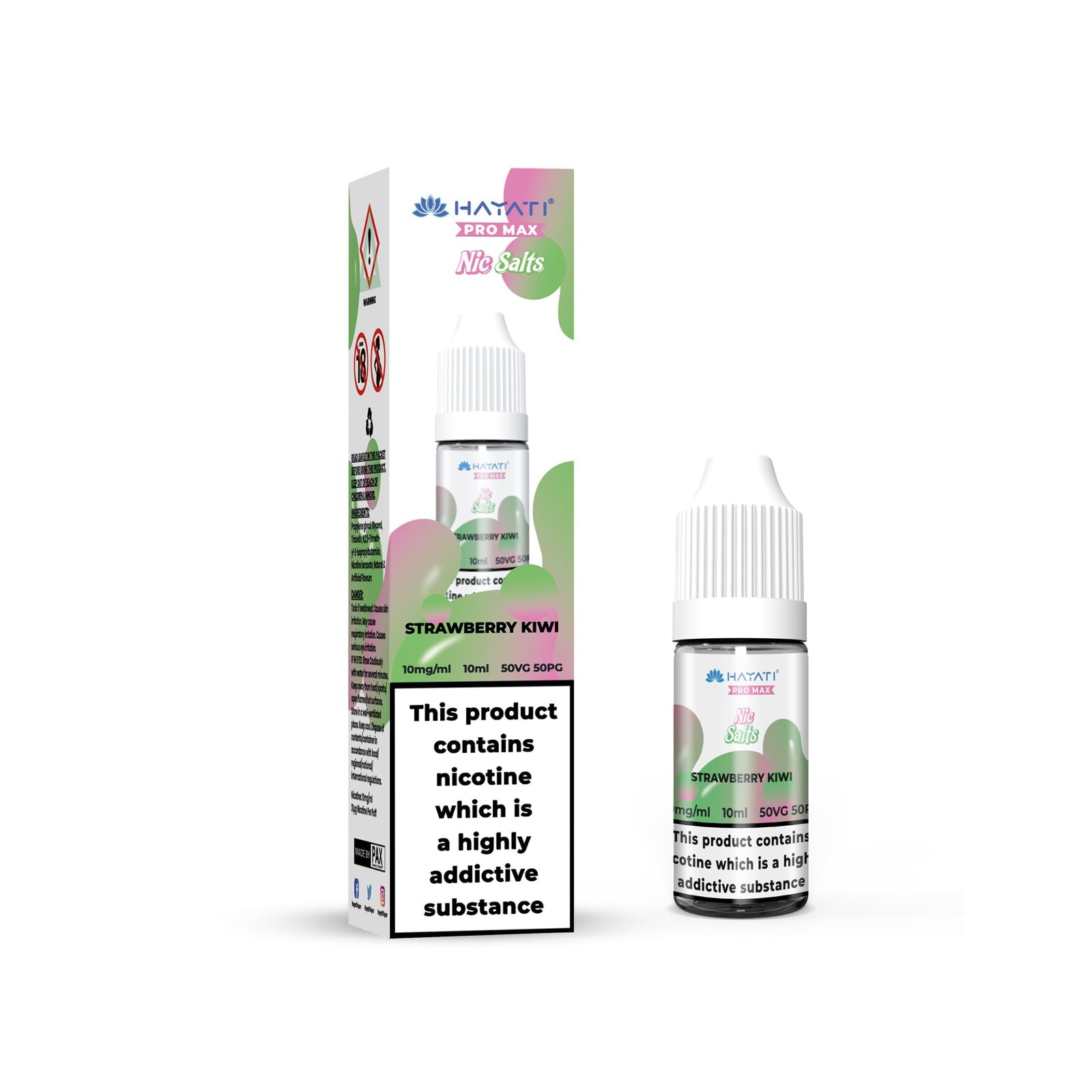 Hayati® Pro Max Nic Salts (10mg)