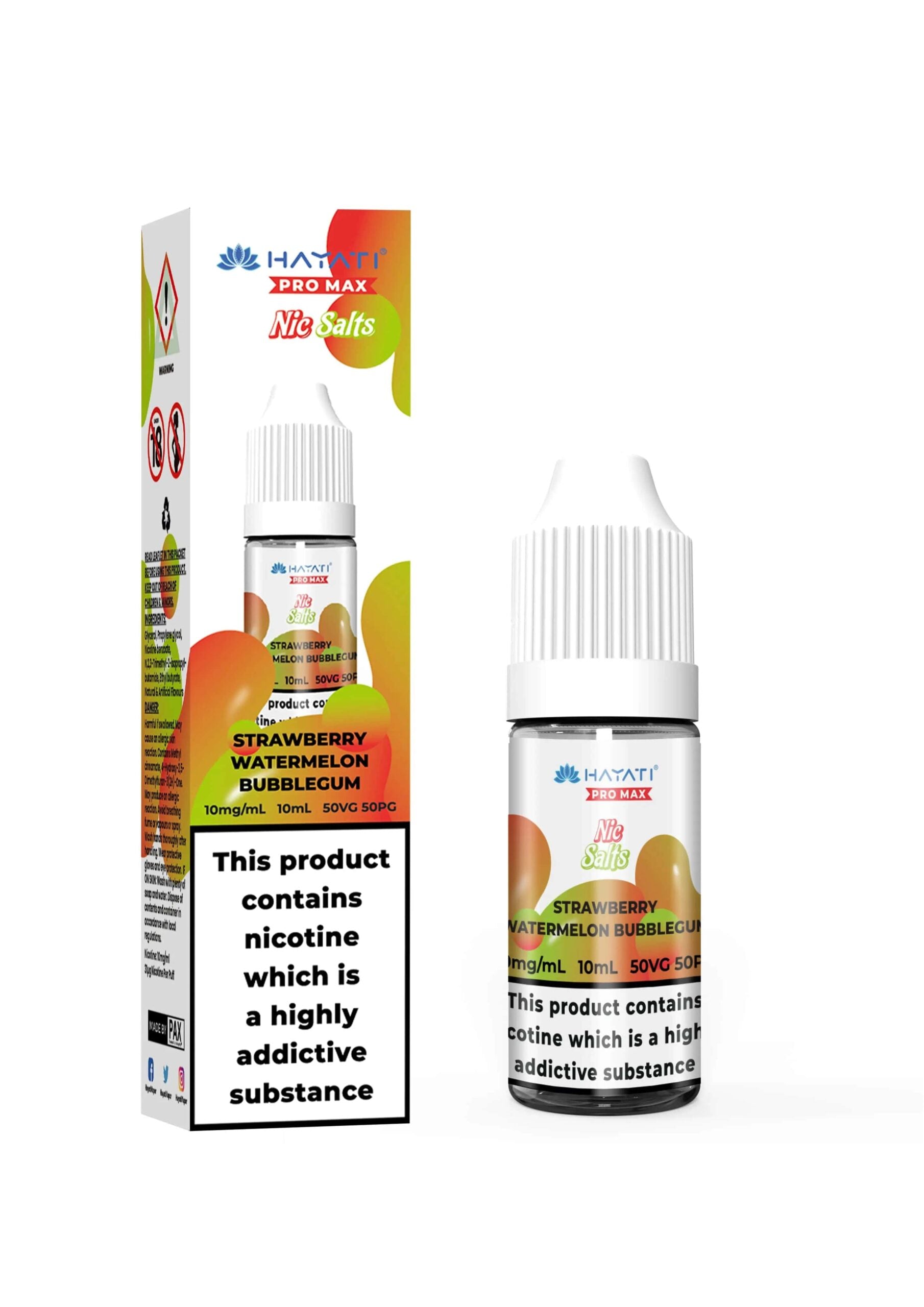 Hayati® Pro Max Nic Salts (20mg)