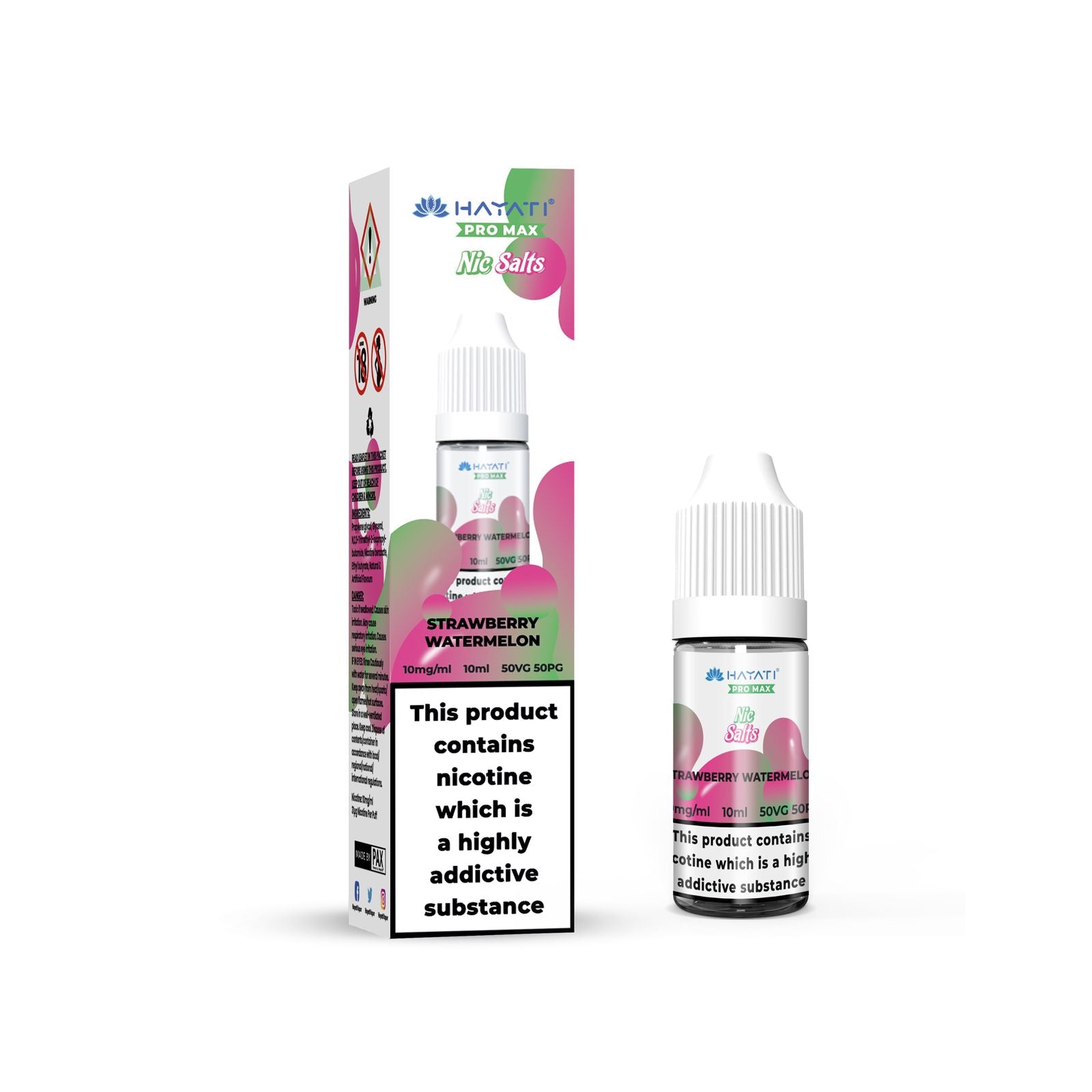 Hayati® Pro Max Nic Salts (20mg)